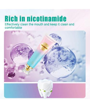 Niacinamide Whitening Toothpaste Anti-Stain Whitening Toothpaste Oral Cleaning to Remove Tooth Stains and Bad Breath (2pcs) - Buy Online on GoSupps.com