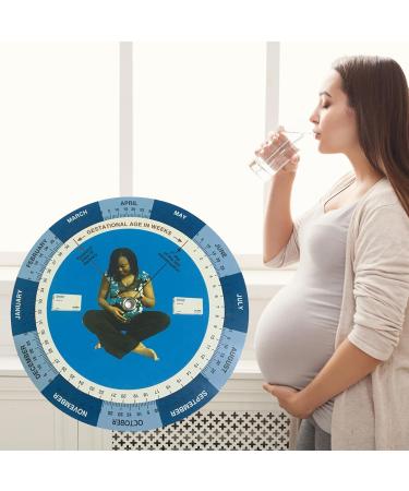 Homeriy 8pcs Pregnancy Wheel | Due Date Calculator for Pregnant Women & Healthcare Providers - International Shipping Available - Buy Online on GoSupps.com