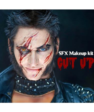 Scar Wax SFX Makeup Kit - Premium Halloween & Special Effects Makeup with Fake Blood for Parties & Festivals - Buy Online on GoSupps.com