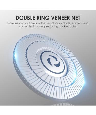 Universal Razor Replacement Heads - 9 Pack Electrorasier Double Ring Attachments for Electric Shavers - Buy Online on GoSupps.com