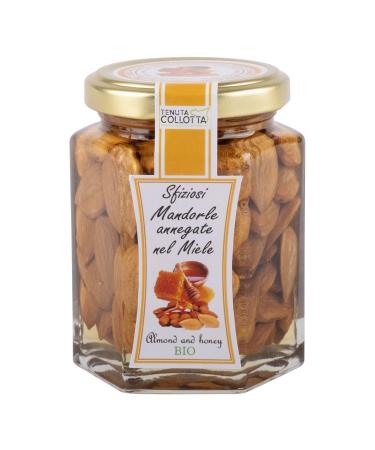 Tenuta Collotta - Sfizios Almonds drowned in organic honey g 230 - 100% Italian - Produced in Sicily