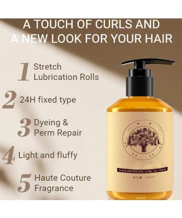 Moroccan Volume Moisturizing Elasticity Long-Lastin Styling Cream Long-lasting Styling Moroccan Hydrating Plumping Supple Hydrating Essential Oil Essence for Dry Damaged Curly Hair Care (1PCS) - Buy Online on GoSupps.com