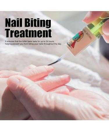 Stop Nail Biting Fingernail Sucking Prevention Bitter Nail Moisturizing Caustic Water for Fingernail Growth Repair Cuticle Strengthening - Buy Online on GoSupps.com