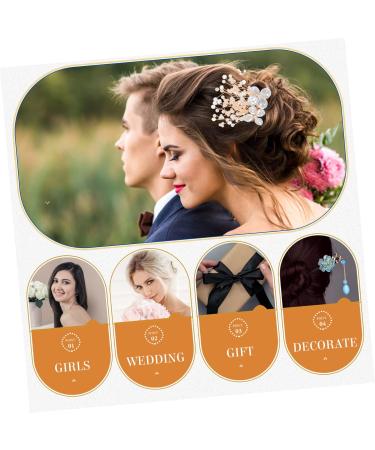 FRCOLOR Wedding Hair Side Comb Bridal Rhinestone Hair Comb - Buy Online on GoSupps.com