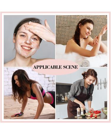 Cylebel 4-Piece Hair Band Set | Stylish Elastic Turban Headbands for Women & Girls - Headscarves in Black Gray Pink & Khaki - Cute Hair Accessories for All Occasions - Buy Online on GoSupps.com