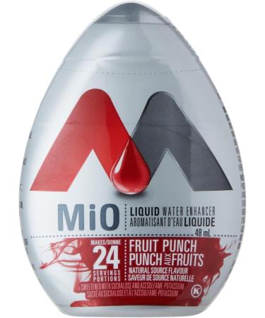 MiO Fruit Punch Liquid Water Enhancer 48ml (Pack of 12) & Sport Lemon Lime Liquid Water Enhancer 48ml - Buy Online on GoSupps.com