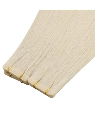 Moresoo Virgin Tape In Extensions - Real Remy Hair Invisible Adhesive Tape 55cm #1000 - 5 Pieces 12.5g - Buy Online on GoSupps.com