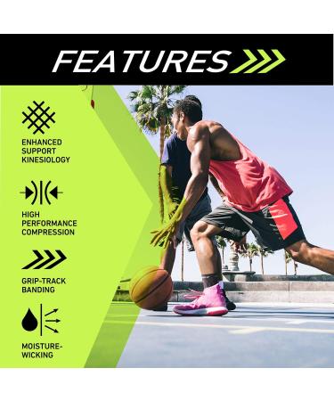 Shop Spark Kinetic Sleeve - Small Ankle Compression Support with Kinesiology Tape | Non-Slip Breathable & Moisture Wicking for Enhanced Muscle & Joint Support International Shipping Available - Buy Online on GoSupps.com