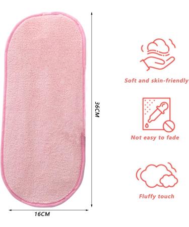 4 Pieces Soft Facial Wash Cloth Microfiber Makeup Remover Cloths Large Make Up Remover Cloth Reusable Make Up Remover Cloths Suitable Removes All Makeup Ideal for Sensitive Skin - Buy Online on GoSupps.com