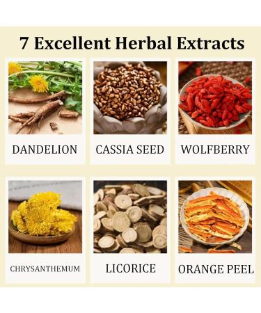 Chicory and Gardenia Tea Chicory and Gardenia Tea Bags Chicory Gardenia Tea for Kidney Health Chinese 7Excellent Herbal Extracts (3 Bag) - Buy Online on GoSupps.com