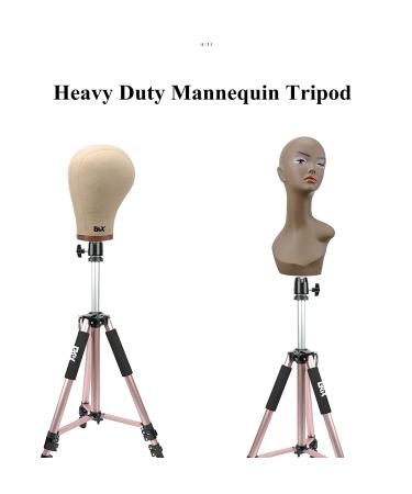 GEX 63 - Heavy Duty Canvas Block Head Tripod with Travel Bag - Rose Gold (Version 2.0) - Buy Online on GoSupps.com