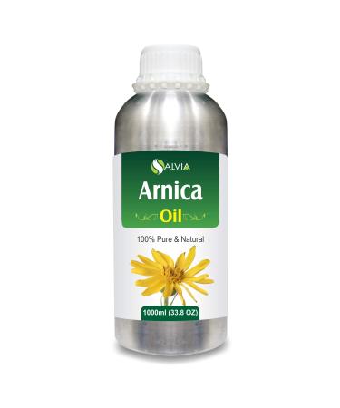 Salvia Arnica Essential Oil 100% Pure & Natural Organic Standard Grade Oil Aromatherapy Oil (33.8 Fl Oz)