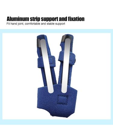 YUYTE Two Fingers Splint - Adjustable Support Brace for Broken Fingers Injuries Arthritis & Pain Relief | International Shipping - Buy Online on GoSupps.com