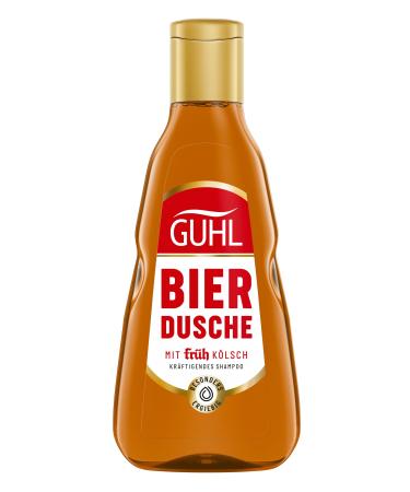Guhl Beer Shampoo – Intensively strengthens with early Cologne – Content: 250 ml – Noticeably strengthens and strengthens hair