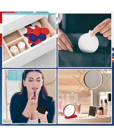 48 Pcs Weysat Compact Mirror Bulk - Mini Folding Makeup Pocket Mirrors for Women Girls - Inspirational Round Travel Hand Mirror (Multicolor Cute) - Buy Online on GoSupps.com