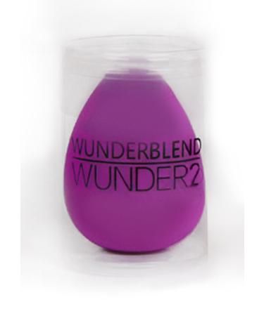 WUNDER2 WUNDERBLEND Makeup Beauty Sponge Blender Applicator Tool For Blending Liquid Foundation Concealer Powder Cosmetics 1 Count (Pack of 1)