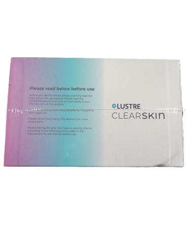 LUSTRE ClearSkin Renew Pro Facewear | Anti-Aging & Anti-Acne LED Mask | Red Blue & Near Infrared Light Therapy | Reduce Wrinkles & Prevent Acne - International Shipping Available - Buy Online on GoSupps.com