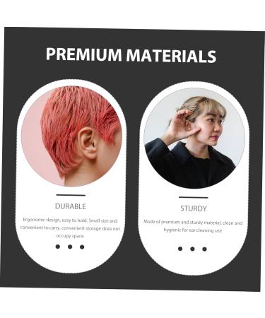 Ipetboom 8sets Metal Ear Wax Picker Set Portable Earwax Removal Kit Professional Ear Cleaner Tool - Buy Online on GoSupps.com