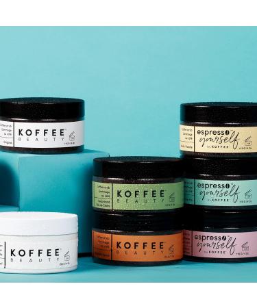 Shop Aloe & Green Tea Coffee Scrub 4oz - Organic Exfoliating Body & Face Scrub for Soft Bright Skin | Soothing Hydrating Oils | International Shipping Available - Buy Online on GoSupps.com