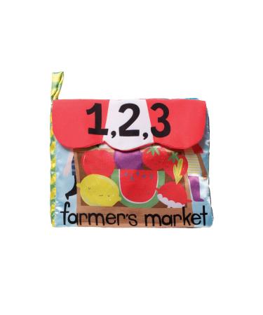 Manhattan Toy Farmer's Market Soft Activity Book Baby Toy
