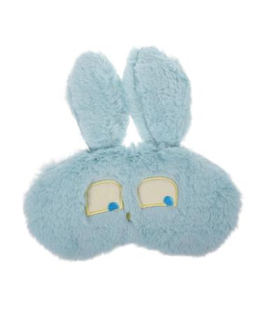 FRCOLOR 1pc Blindfold Plush Animal Mask 1 Count (Pack of 1) Blue