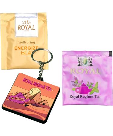  EVERWOL Set of 2 teas: 1 royal diet pack of 25 bags of 2g + 1 royal energy pack of 20 bags of 2 GR bags + 1 silicone key ring. - Buy Online on GoSupps.com