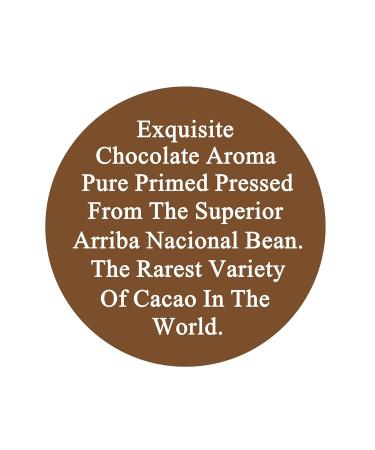100% Pure Raw Cocoa Butter 1 lb. Bar - Unrefined Food Grade for Chocolate Soap Lip Balm & DIY Body Butters - Premium Arriba Nacional Cacao - Buy Online on GoSupps.com