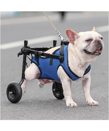 SNIME Adjustable Small Dog Wheelchair Small Dog Wheelchair for Back Legs Leg Brace Amp Hip Support Mobility Aid for Disabled Pets (Size : Extra Small) X-Small - Buy Online on GoSupps.com