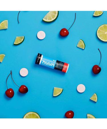 Nuun Hydration Energy Electrolyte Enhanced Drink Tablets  Cherry Limeade - Buy Online on GoSupps.com