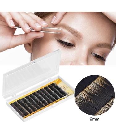 Buy Natural 3D Reusable Fake Eyebrows Handmade Black Extensions | 12PCs (9mm) for Perfect Eyebrow Look International Shipping Available - Buy Online on GoSupps.com