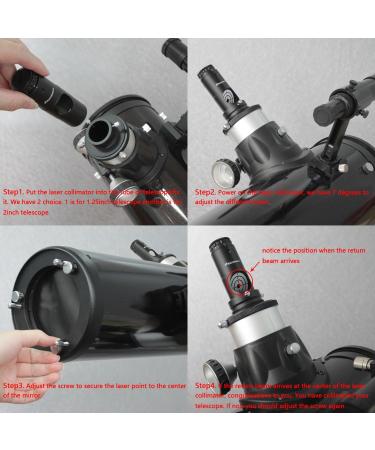 Astromania 1.25 Laser Collimator for Newtonian Telescopes - Quick and Easy Alignment Tool - Buy Online on GoSupps.com