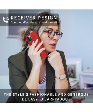 Haygdz Leather Cover for OnePlus Nord CE 5G - Premium PU Wallet Case with Card Compartment Money Slot & Magnetic Stand - Red - Buy Online on GoSupps.com