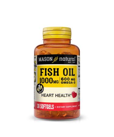 FISH OIL 1000MG SUPER OMEGA-3 30-Count Softgels