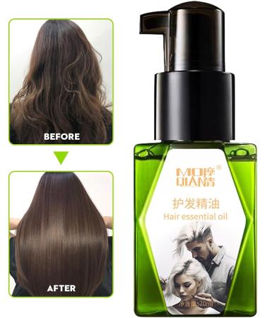 Hair Oil for Frizz Control - 70ml Fast-Acting Dry Hair Care Oils Hair Softening Products for Business Trips Hair Salon Home Traveling Vacation Outing Kirdume - Buy Online on GoSupps.com