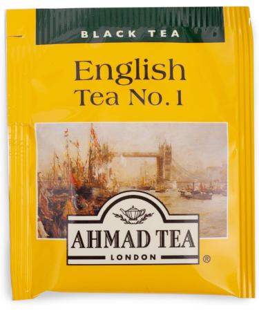 Ahmad Tea English Tea No.1 | Black Tea - 20 Teabag Sachets - Buy Online on GoSupps.com