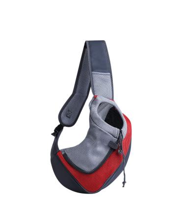 Pet Sling Carrier Hands-free Small Pet Pouch Bag Front Pocket Cat Dog Carrier Bag with Breathable Net Shoulder Tote Bag for Small Animals Dog Cat Puppy Doggy Outdoor Travel Walking Carrying - Buy Online on GoSupps.com