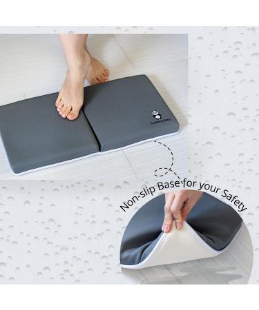 Cuddling Baby Bath Kneeler & Elbow Pad Set | Knee & Body Protection, Non-Slip Base | Toy & Bath Accessory Pocket | Compact Foldable Design - Buy Online on GoSupps.com