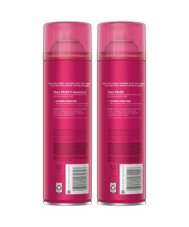 Suave Hairspray Max Hold Variety 2-Pack Unscented & Scented Formulas Aerosol Hairspray 11 Oz Ea - Buy Online on GoSupps.com