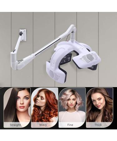 Salon Heater Hair Dryer Wall-Mount Smart Adjustable Hair Processor with Timer&LCD Display Internal Circulation Hair Steamer for Hair Salon - Buy Online on GoSupps.com