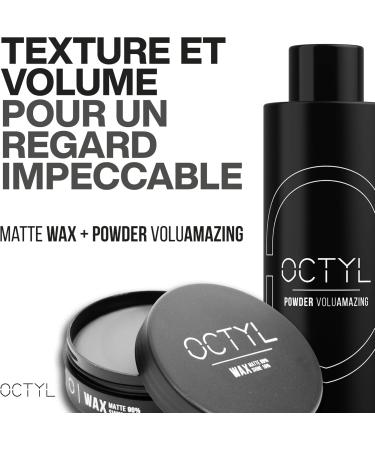 OCTYL Matte Wax | Professional Matte Wax | The mattifying texture and hold you need | Men's hair wax | 80 gr. - Buy Online on GoSupps.com