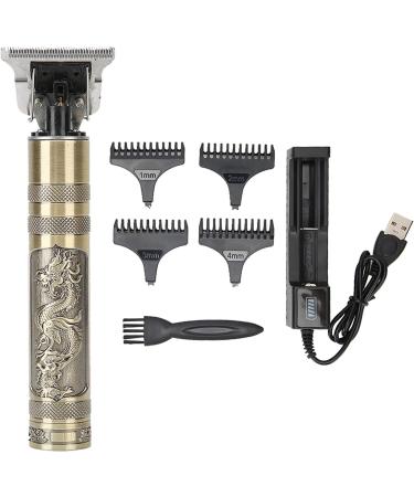 Hair Clippers for Men Professional Hair Trimmer Cordless Zero Gapped Hair Clippers with LCD Display Mens Gifts Beard Trimmer T Liners Shavers for Hair Cutting - Gold - Buy Online on GoSupps.com