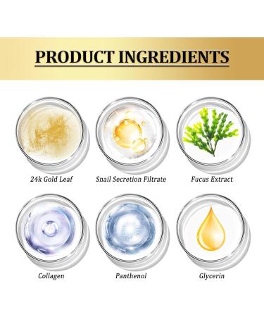 Golden Collagen Eye Care 60ml - Hydrate & Strengthen Fine Lines | International Shipping Available - Buy Online on GoSupps.com