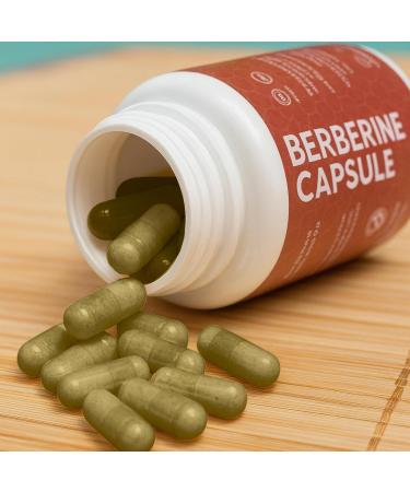 AIKOURA Berberine Capsules Herbal Blend with Cinnamon Milk Thistle Bitter Melon and Turmeric 1350mg 60 Veg Capsules - Buy Online on GoSupps.com