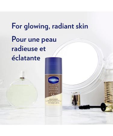 Vaseline Intensive Care Cocoa Radiant Lotion Bundle: 20.3oz Lotion, 7.5oz Healing Jelly, 1.4oz Shimmer Stick - Cocoa Butter Moisturizing Set for Radiant Skin - Buy Online on GoSupps.com
