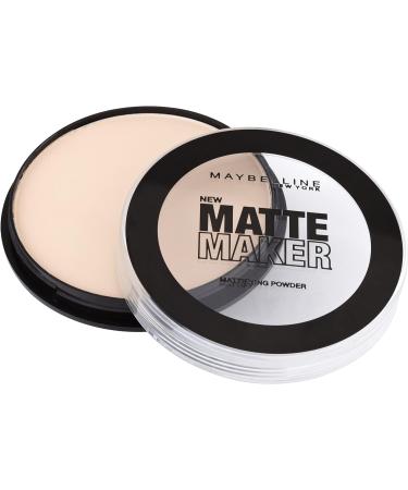 Maybelline Matte Maker Mattifying Powder 20 Nude Beige 16g - Oil Control Formula - Buy Online on GoSupps.com