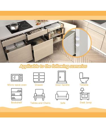 Dimiff Rubber Buffer - Self-Adhesive 100stk 10mm Height 3mm | Transparent Elastic Nips for Glass Plates Doors Cupboards & More - Buy Online on GoSupps.com