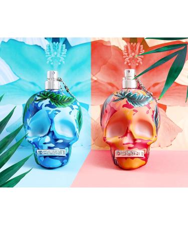 To Be Exotic Jungle For Woman By Police - Summery Floral Scent - Housed In A Botanical Decorated Bottle - Tart-Sweet Fruits And Floral Notes With Soft Vanilla-Suede Base - 2.5 Oz EDP Spray - Buy Online on GoSupps.com