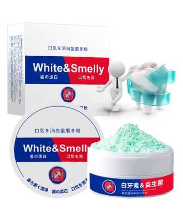 Aiposhiy Teeth Whitening Powder Probiotic Tooth Powder Tooth Cleaning Powder Natural Tooth Powder Tooth Powder for Sensitive Teeth & Freshens Breath Alternative to Tothpaste (1PCs)