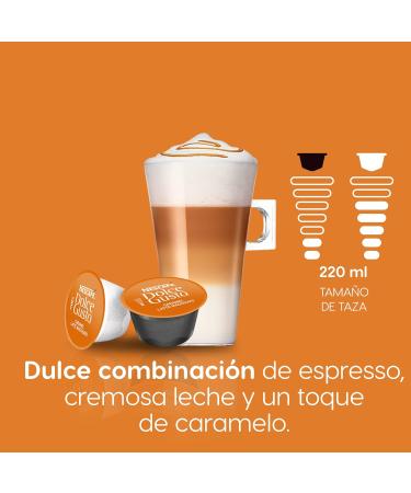 NESCAF Dolce Gusto Latte Macchiato Caramel Coffee Capsules 16 Coffee Capsules Caramel 1688 g 1er Pack - Buy Online on GoSupps.com