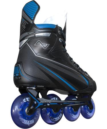 Alkali Revel 3 Senior Adult Inline Roller Hockey Skates - Size 8 (Shoe 9.5) - Buy Online on GoSupps.com